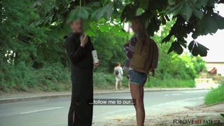 Сексуальные девушки в порно - Blonde Runaway Gets POV Facial After Confessing to Priest на HOT-GIRLS-PORN.COM