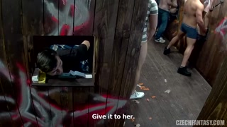 Сексуальные девушки в порно - Gloryhole Fun with Czech Tattooed MILF Part 9 на HOT-GIRLS-PORN.COM